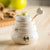 ceramic Honey jar bee style ceramic jar Seasoning jar