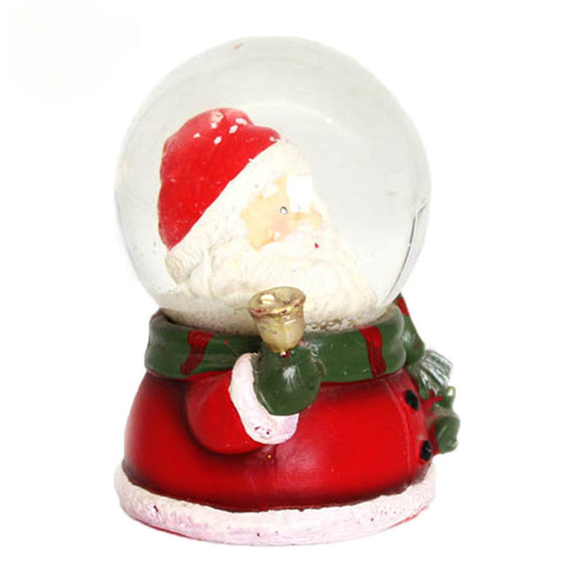 Resin crafts European craft home decoration Christmas style glass water balloons travel souvenirs
