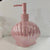 Ceramic shell emulsion bottle Amazon ceramic press soap dispenser Pearl glaze shell shape hand sanitizer bottle