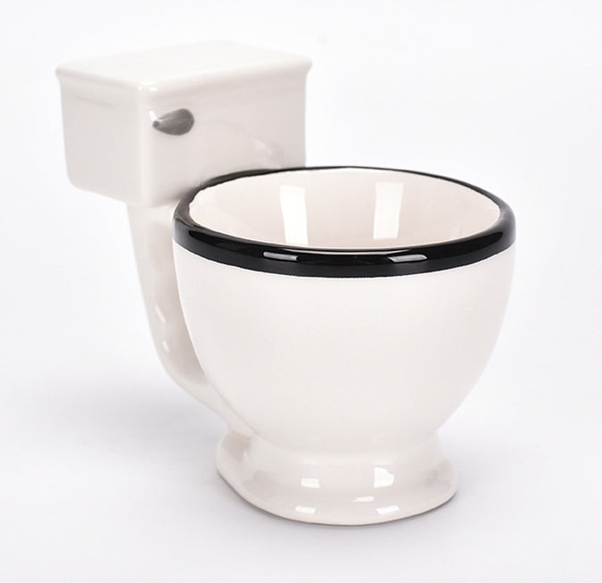 Personalized toilet cup funny 3D ceramic poo mug Toilet cup Fashion ceramic poo coffee mug