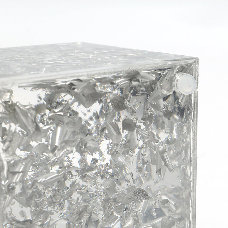 square water globe resin gift promotional items home deco