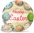 Easter Egg ceramic absorbent coaster Custom drink mat suitable for the coffee table