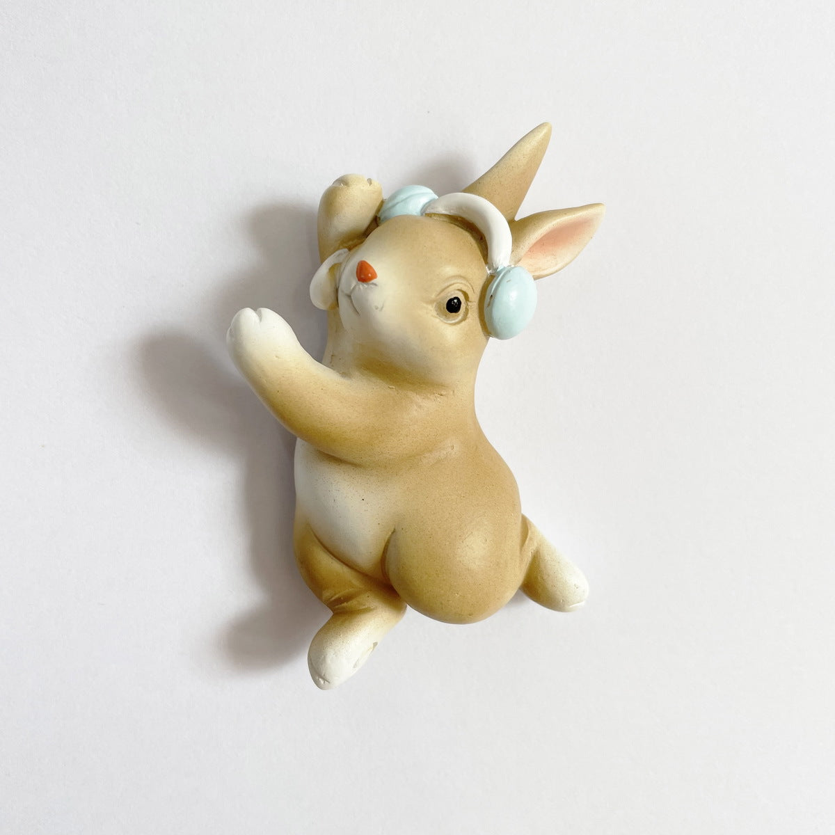 Rabbit refrigerator sticker creative resin mobile phone case 3D stereo switch sticker home decoration outlet