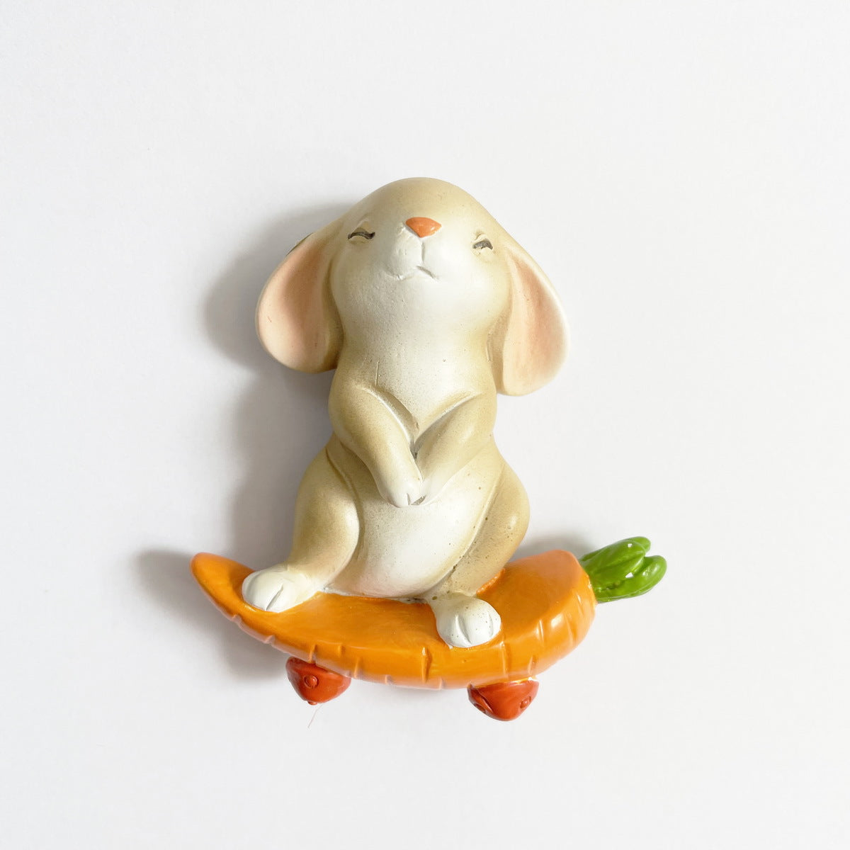 Rabbit refrigerator sticker creative resin mobile phone case 3D stereo switch sticker home decoration outlet