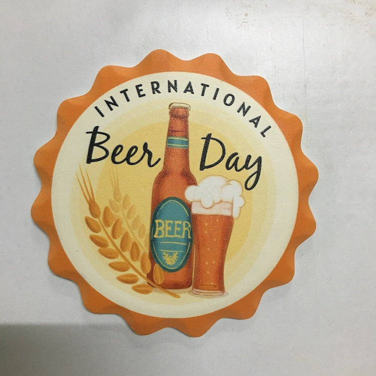 Custom beer mat can absorb water ceramic uv printing Aliexpress hot coaster table cork non-slip