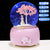 customized music box snow globe girl tree personalisation custom packaging and branding