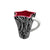 zebra-stripe cute ceramic mug handmade ceramic mugs customizable