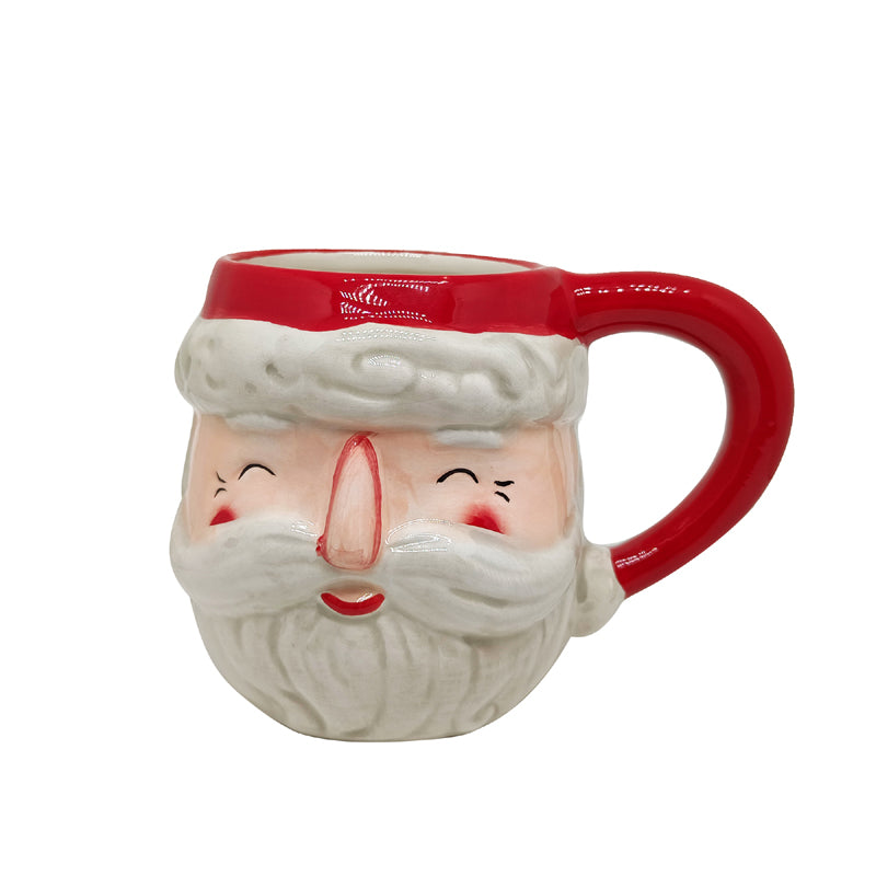 Santa Claus ceramic custom mugs wholesale China manufacturers