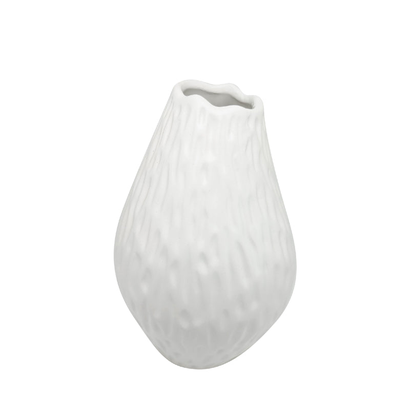 ceramic vase modern vases Irregular shape pink white for home deco