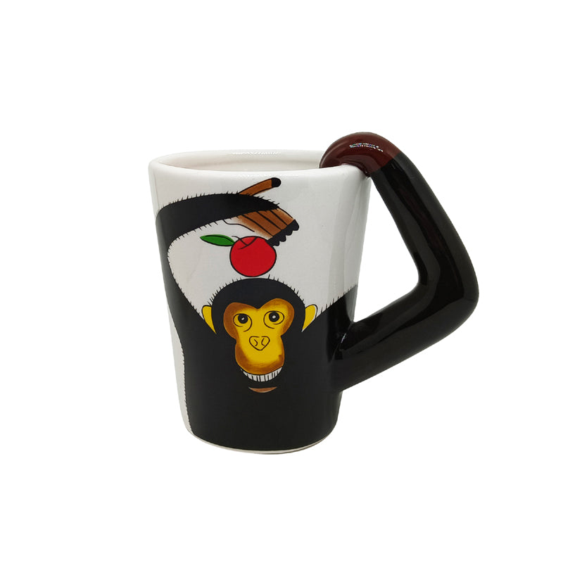 cartoon bear mug porcelain cups sublimation mugs gorilla