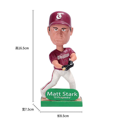 Custom bobblehead resin crafts home living room tabletop decoration fan gift Trump singer baseball player