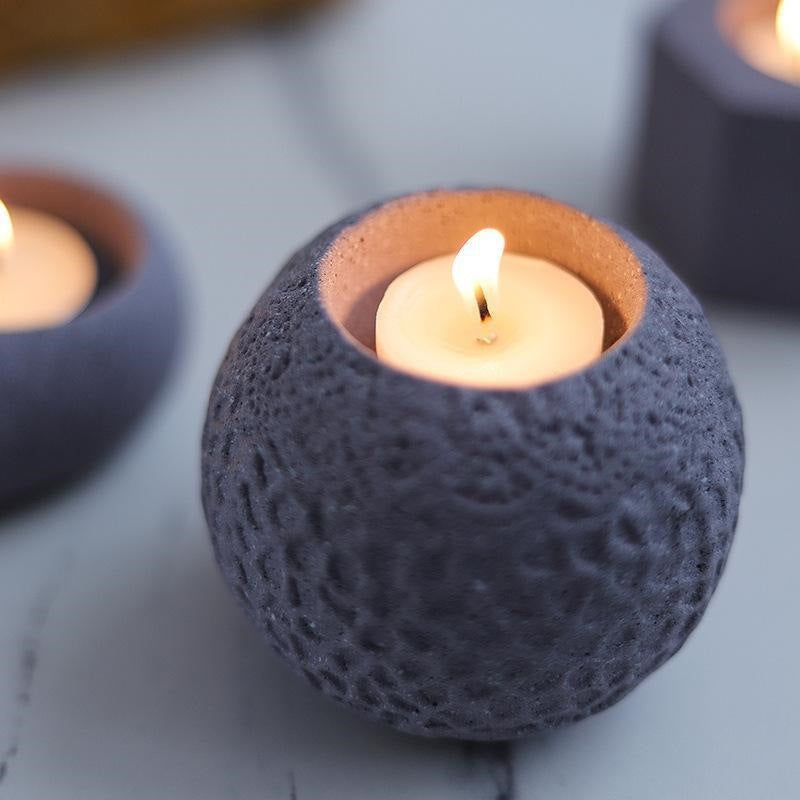 Cement candle aromatherapy cup Gypsum Aromatherapy pot ashtray succulent flower pot can be customized style LOGO