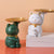 Fortune Cat has tray for key resin statue gift maneki neko