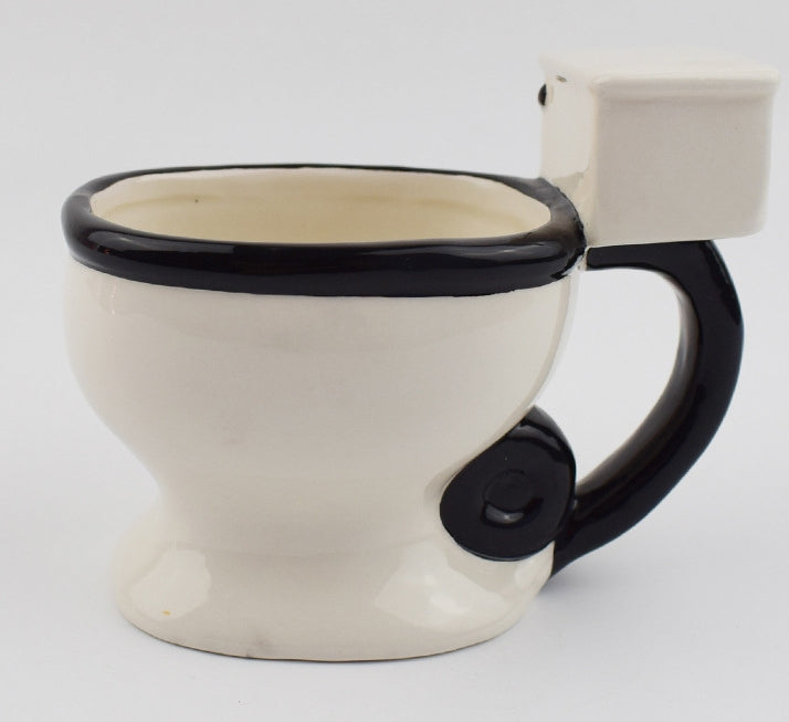Manufacturers supply ceramic toilet cup creative mug funny toilet cup personalized mug