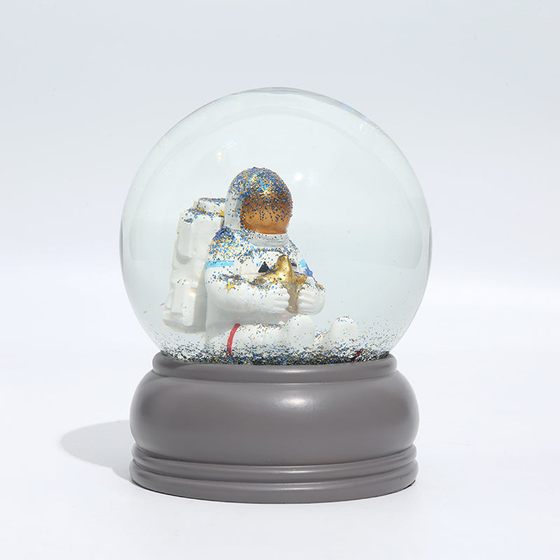 astronaut snow globe museum water globe home deco gift birthday