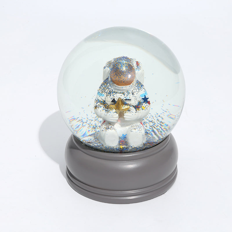 astronaut snow globe museum water globe home deco gift birthday