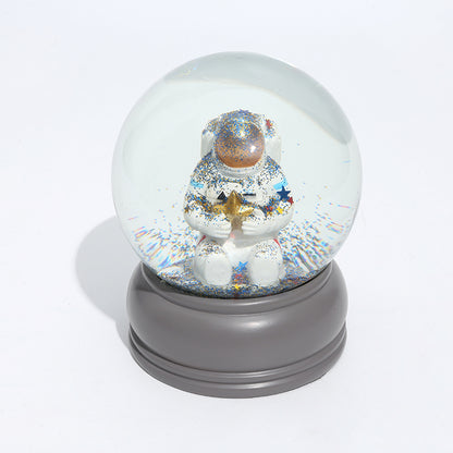 astronaut snow globe museum water globe home deco gift birthday