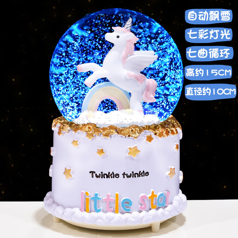 resin snow globe music box personalized create and supply custom designed