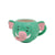 Elephant ceramic mug green animal cup custom wholesale