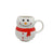 animal shaped cups 3d character mugs porcelain factory snowman