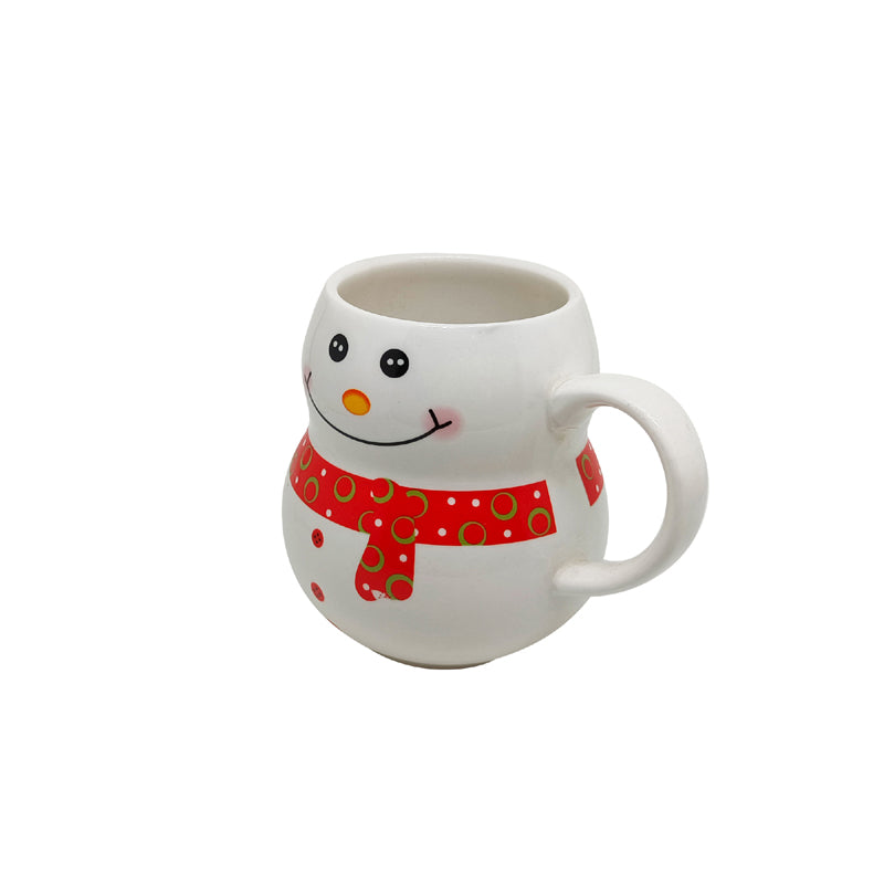 animal shaped cups 3d character mugs porcelain factory snowman