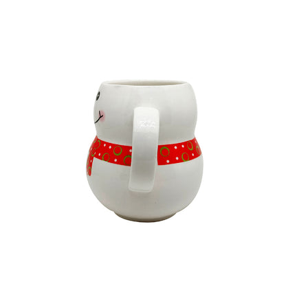animal shaped cups 3d character mugs porcelain factory snowman